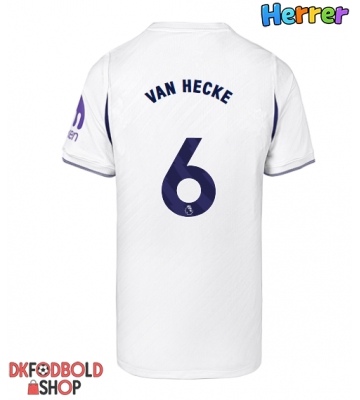 Tottenham Hotspur Jan Paul van Hecke #6 Hjemmebanetrøje 2026-27 Kort ærmer